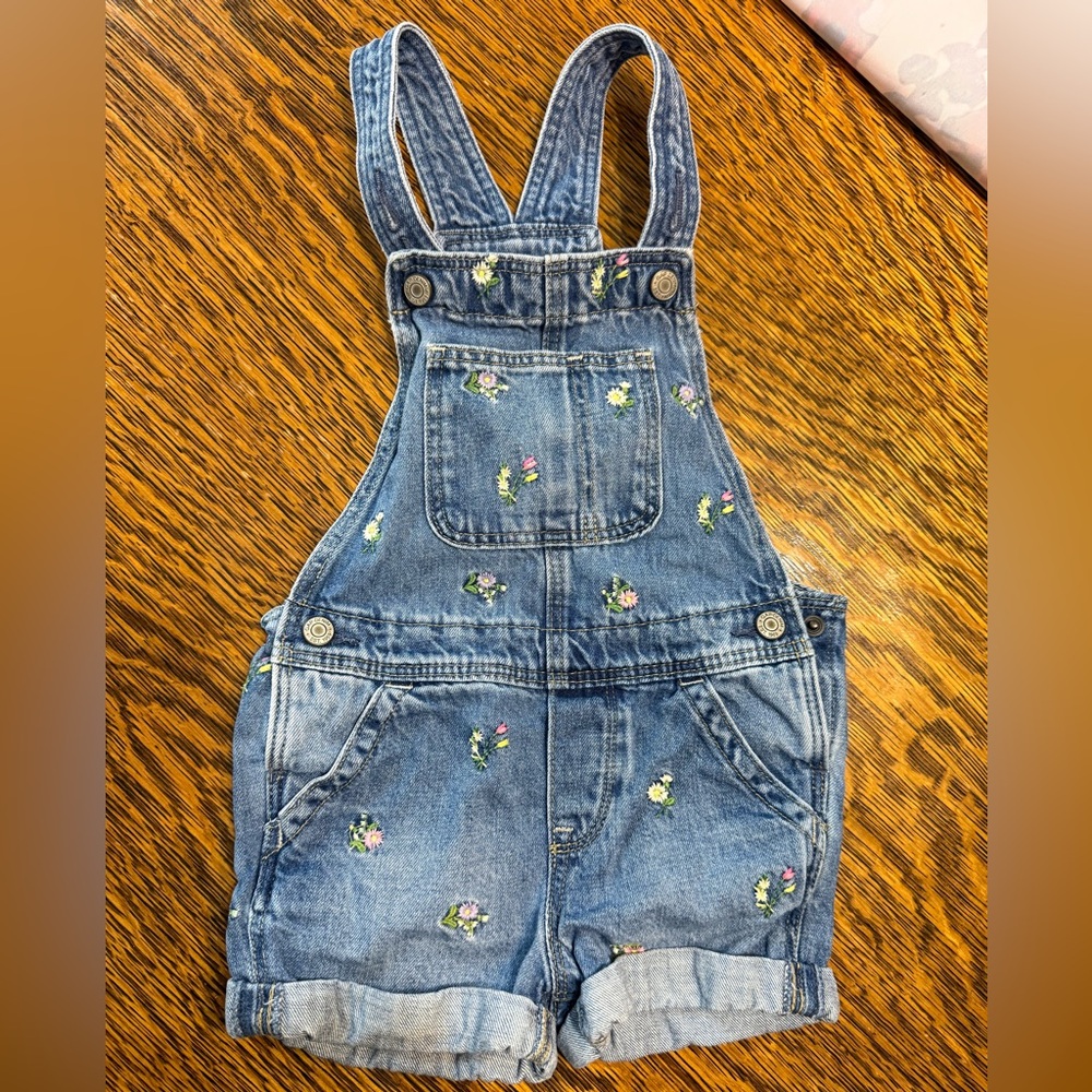 GAP Blue Denim Overalls Casual Style